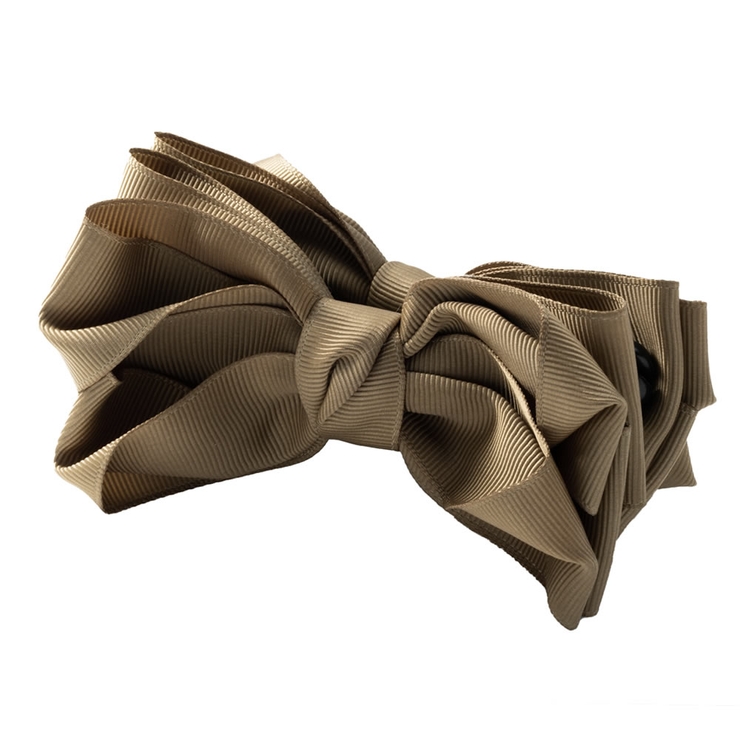 ベージュ | バナナクリップ 大きめ しっかり留まる | CREAM-DOT