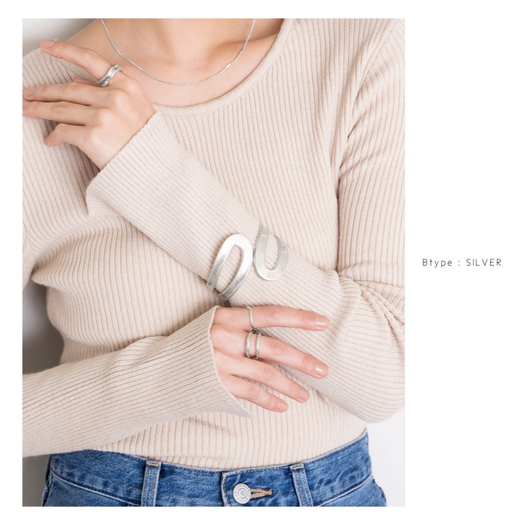 バングル レディース 太め | CREAM-DOT | 詳細画像11 