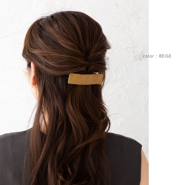 全7色 ヘアクリップ 大きめ[品番：CRMA0007350]｜CREAM-DOT