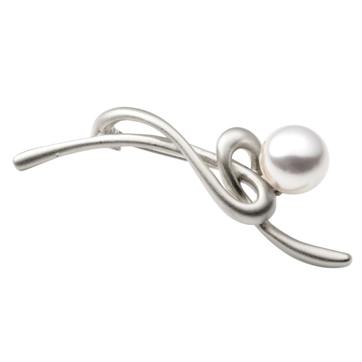 シルバー | 選べる2タイプ ブローチ コサージュ | CREAM-DOT