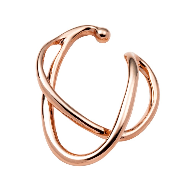 A：ピンクゴールド | イヤーカフ レディース 金属アレルギー | CREAM-DOT