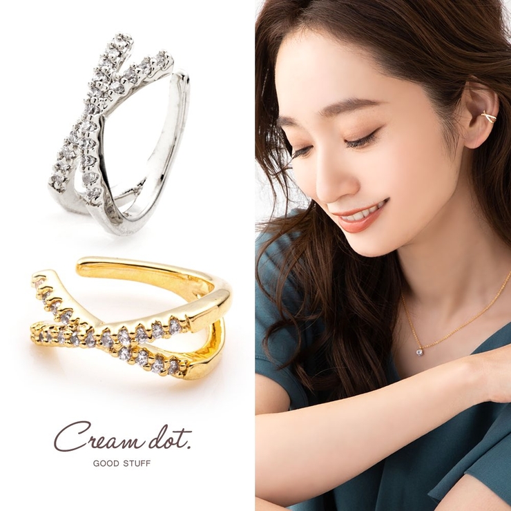 イヤーカフ レディース イヤーカフス | CREAM-DOT | 詳細画像1 
