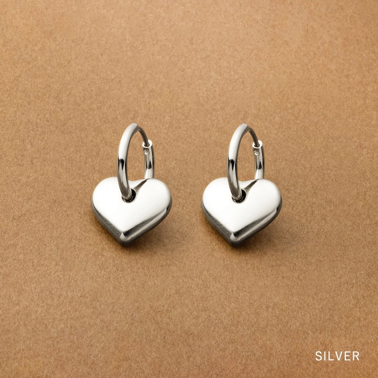 ステンレス製 ピアス フープピアス | CREAM-DOT | 詳細画像4 