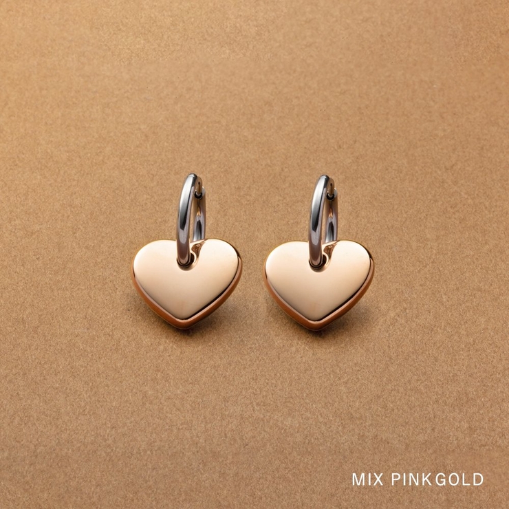 ステンレス製 ピアス フープピアス | CREAM-DOT | 詳細画像8 