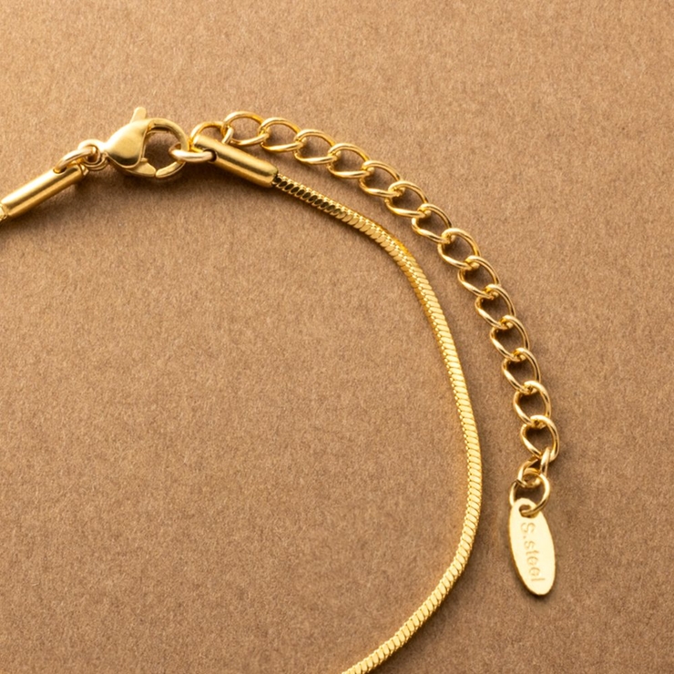 ステンレス製 ブレスレット 金属アレルギー | CREAM-DOT | 詳細画像4 