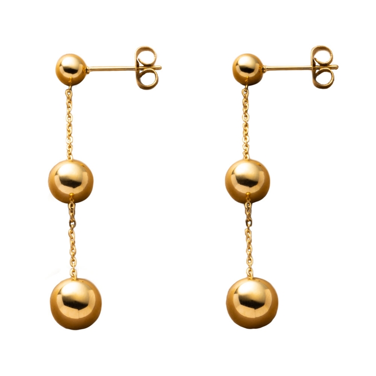 ゴールド | ステンレス製 ピアス 金属アレルギー | CREAM-DOT