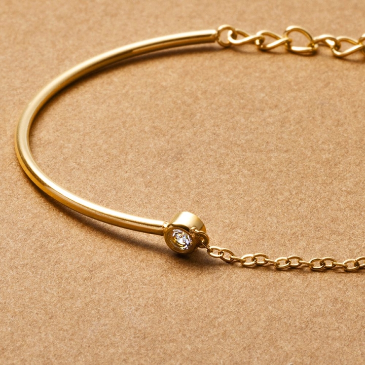 ステンレス製 ブレスレット 金属アレルギー | CREAM-DOT | 詳細画像4 