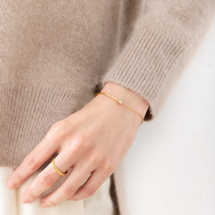 ステンレス製 ブレスレット 金属アレルギー | CREAM-DOT | 詳細画像6 