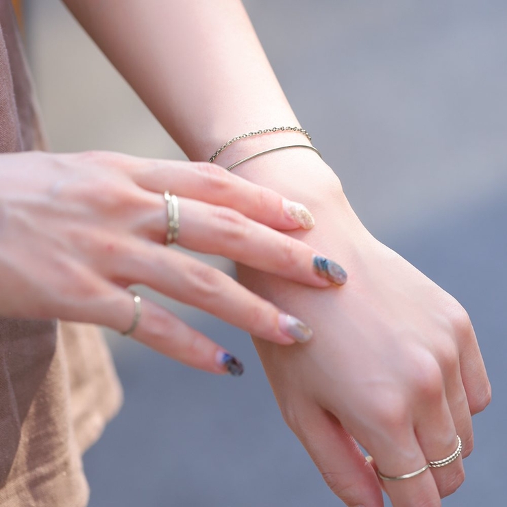 ステンレス製 ブレスレット 金属アレルギー | CREAM-DOT | 詳細画像6 