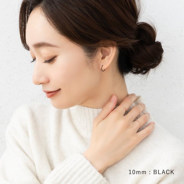 サージカルステンレス 金属アレルギー対応 両耳用 | CREAM-DOT | 詳細画像11 