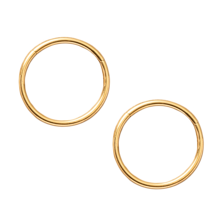 ゴールド | サージカルステンレス 金属アレルギー対応 両耳用 | CREAM-DOT