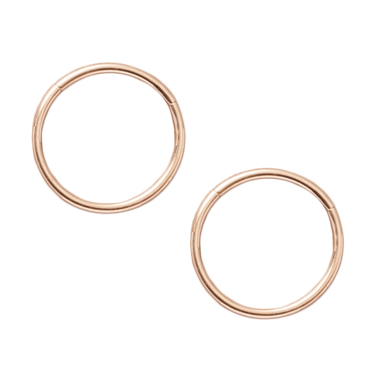 ピンクゴールド | サージカルステンレス 金属アレルギー対応 両耳用 | CREAM-DOT