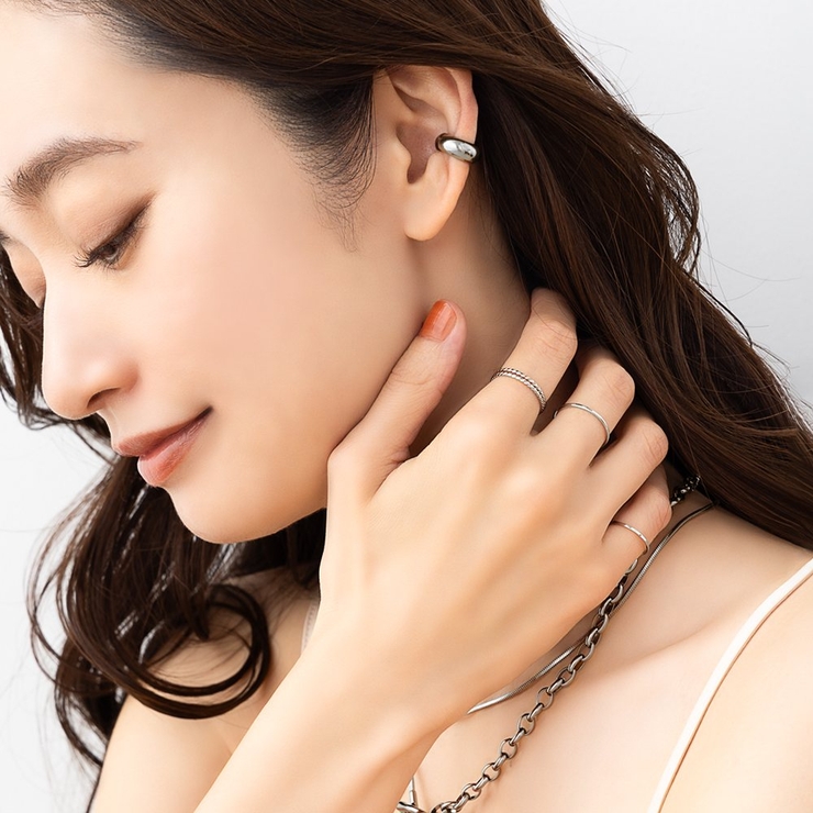 ステンレス製 イヤーカフ 金属アレルギー | CREAM-DOT | 詳細画像4 