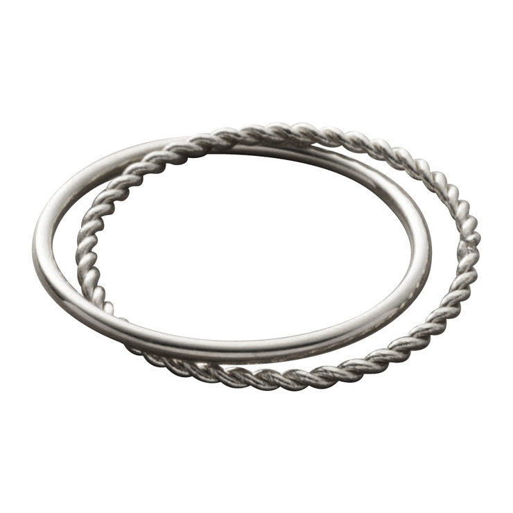 シルバー | ステンレス製 リング 指輪 | CREAM-DOT