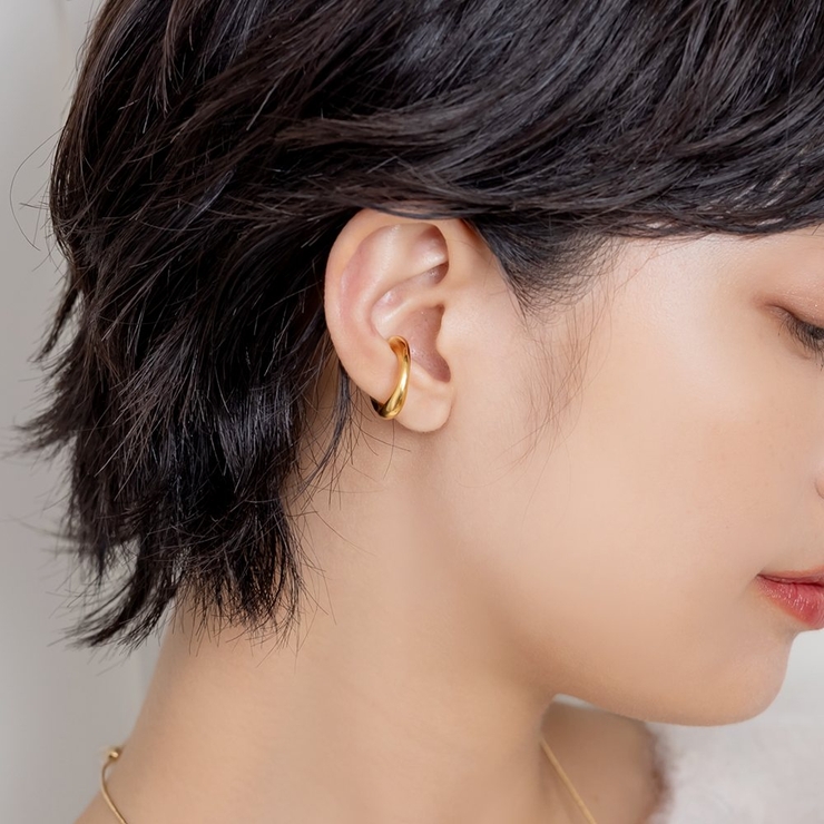 ステンレス製 イヤーカフ 金属アレルギー | CREAM-DOT | 詳細画像6 