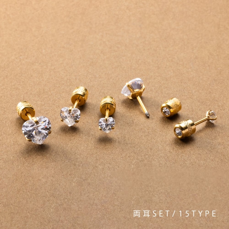 ステンレス製 ピアス 金属アレルギー | CREAM-DOT | 詳細画像1 