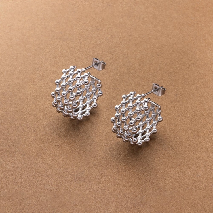 ステンレス製 ピアス フープピアス | CREAM-DOT | 詳細画像2 