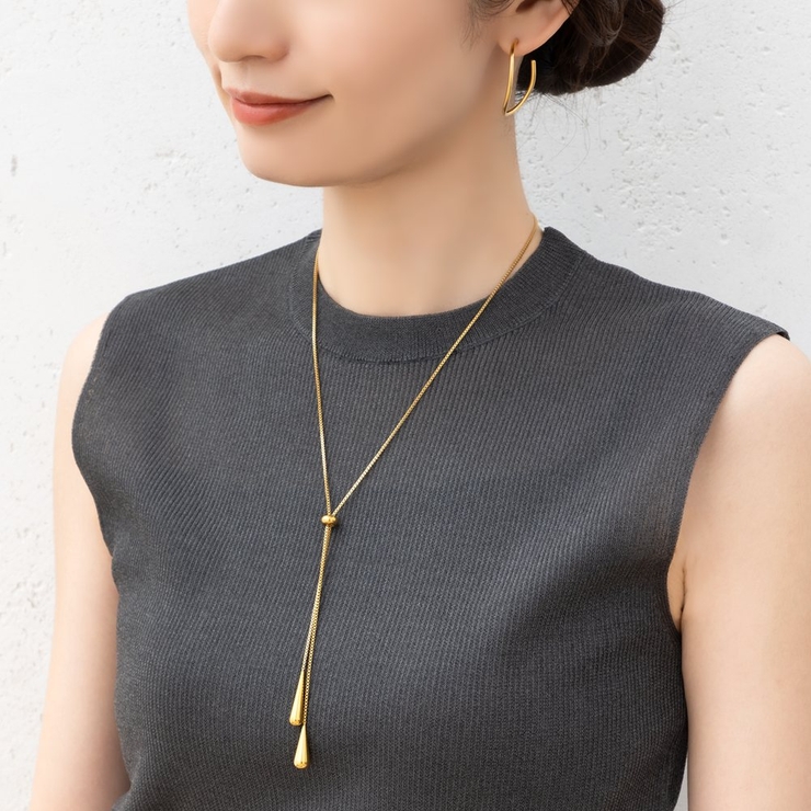 ステンレス製 ネックレス ロングネックレス | CREAM-DOT | 詳細画像6 