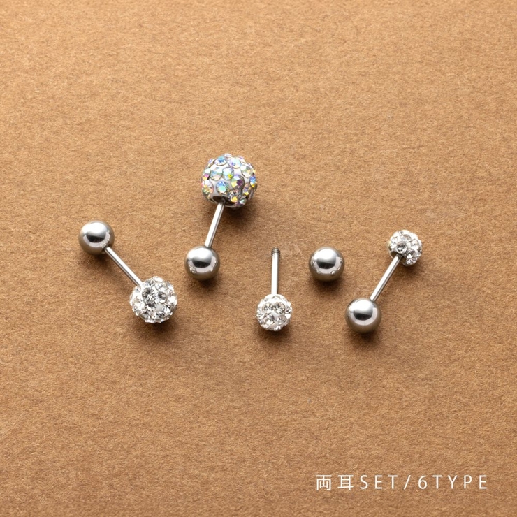 ステンレス製 ピアス 金属アレルギー | CREAM-DOT | 詳細画像1 