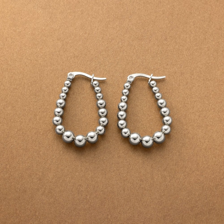 ステンレス製 ピアス フープピアス | CREAM-DOT | 詳細画像1 