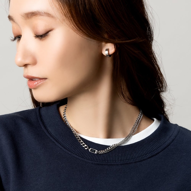 2点セット ステンレス製 カフイヤリング | CREAM-DOT | 詳細画像9 