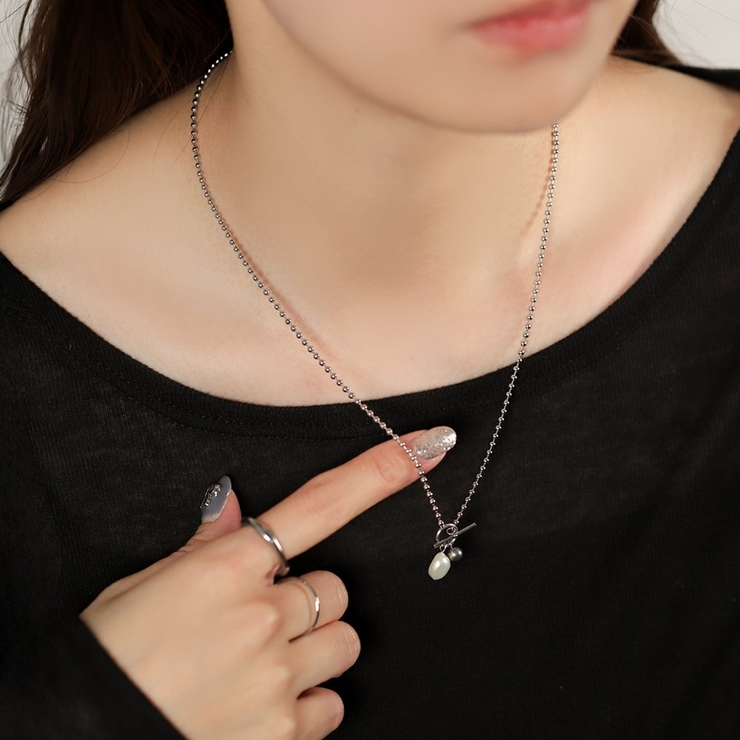 ステンレス製 ネックレス 金属アレルギー | CREAM-DOT | 詳細画像10 