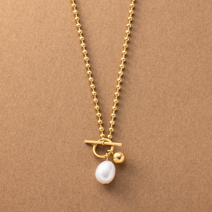 ステンレス製 ネックレス 金属アレルギー | CREAM-DOT | 詳細画像1 