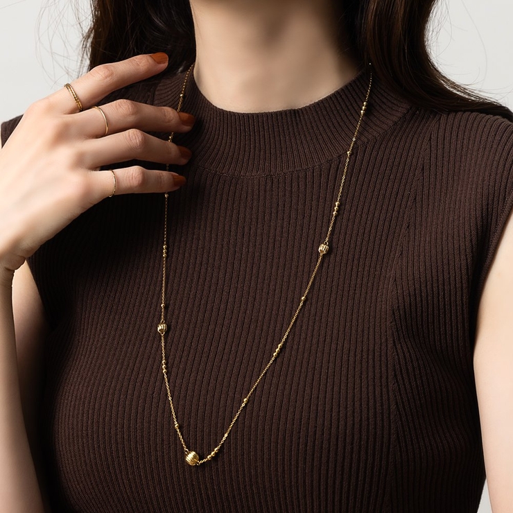 ステンレス製 ネックレス ロングネックレス | CREAM-DOT | 詳細画像6 