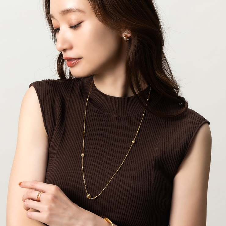 ステンレス製 ネックレス ロングネックレス | CREAM-DOT | 詳細画像7 