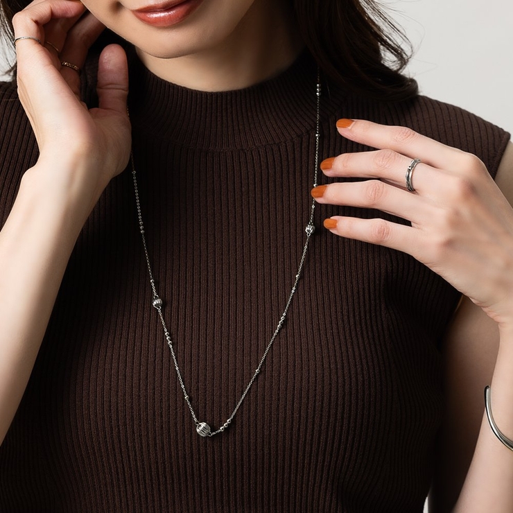 ステンレス製 ネックレス ロングネックレス | CREAM-DOT | 詳細画像8 