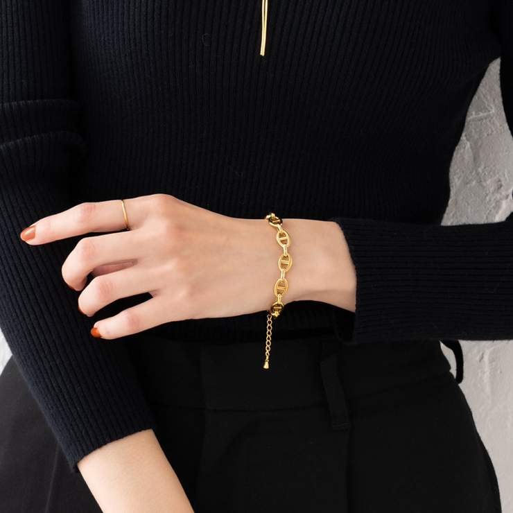 ステンレス製 ブレスレット 金属アレルギー | CREAM-DOT | 詳細画像7 