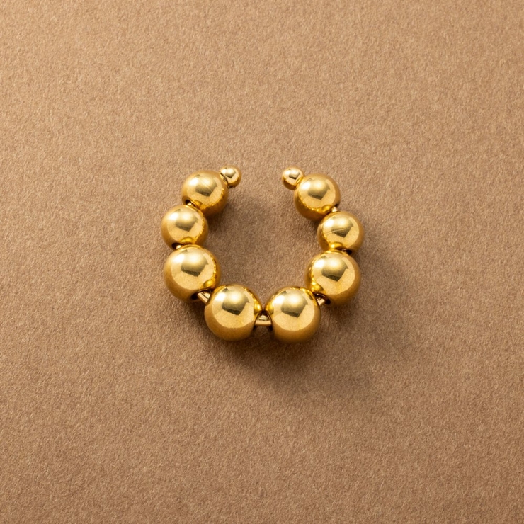 ステンレス製 イヤーカフ 金属アレルギー | CREAM-DOT | 詳細画像1 