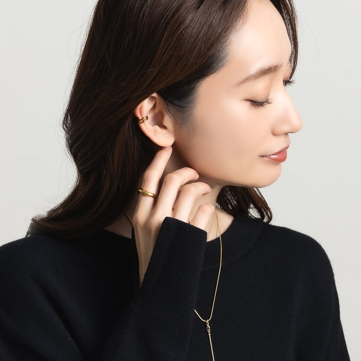 ステンレス製 イヤーカフ 金属アレルギー | CREAM-DOT | 詳細画像6 