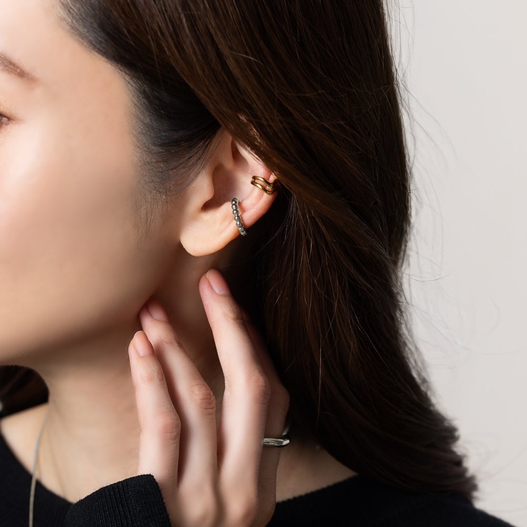 ステンレス製 イヤーカフ 金属アレルギー | CREAM-DOT | 詳細画像7 