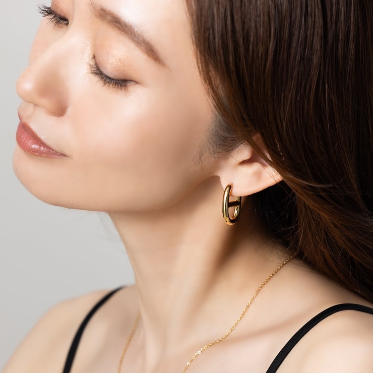 ピアス フープピアス レディース | CREAM-DOT | 詳細画像7 