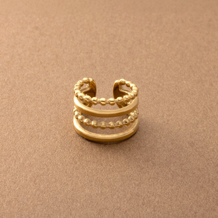 ステンレス製 イヤーカフ 金属アレルギー | CREAM-DOT | 詳細画像1 