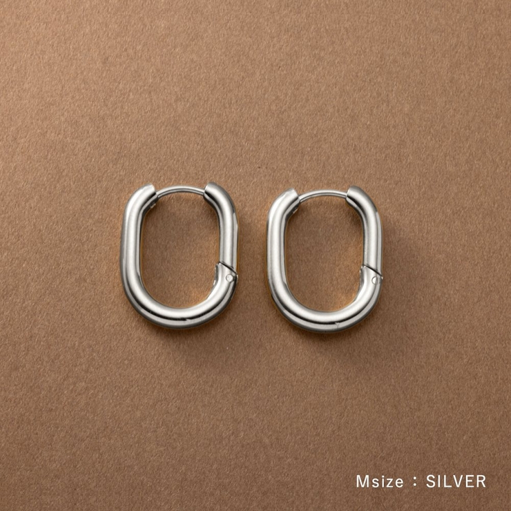 ステンレス製 ピアス フープピアス | CREAM-DOT | 詳細画像5 