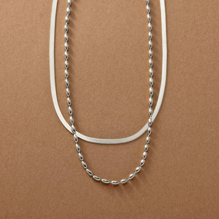 ステンレス製 ネックレス 金属アレルギー[品番：CRMA0009694]｜CREAM