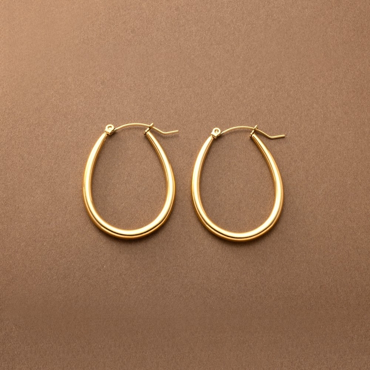 ステンレス製 ピアス フープピアス | CREAM-DOT | 詳細画像1 