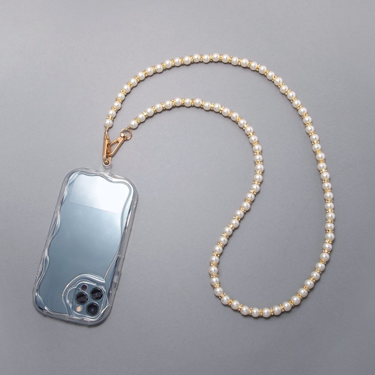 スマホショルダー パール ロンデル | CREAM-DOT | 詳細画像1 