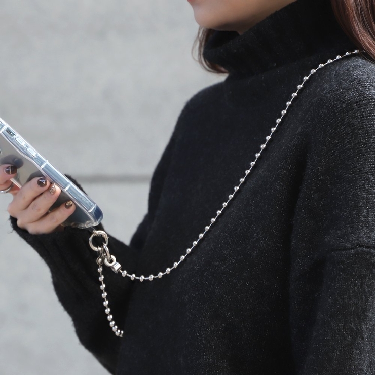 スマホショルダー メタルボール ストラップホルダー | CREAM-DOT | 詳細画像1 