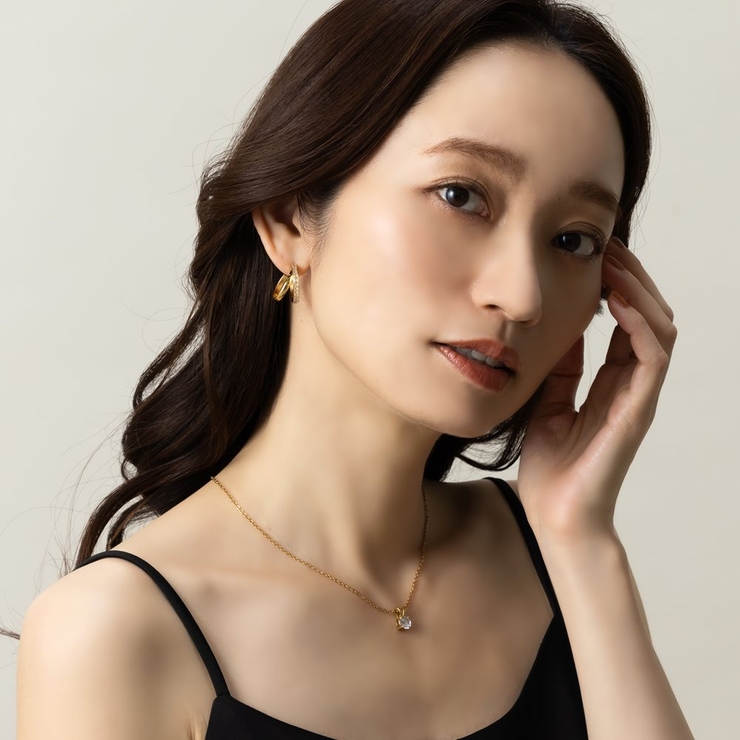 ステンレス製 ピアス フープピアス | CREAM-DOT | 詳細画像6 