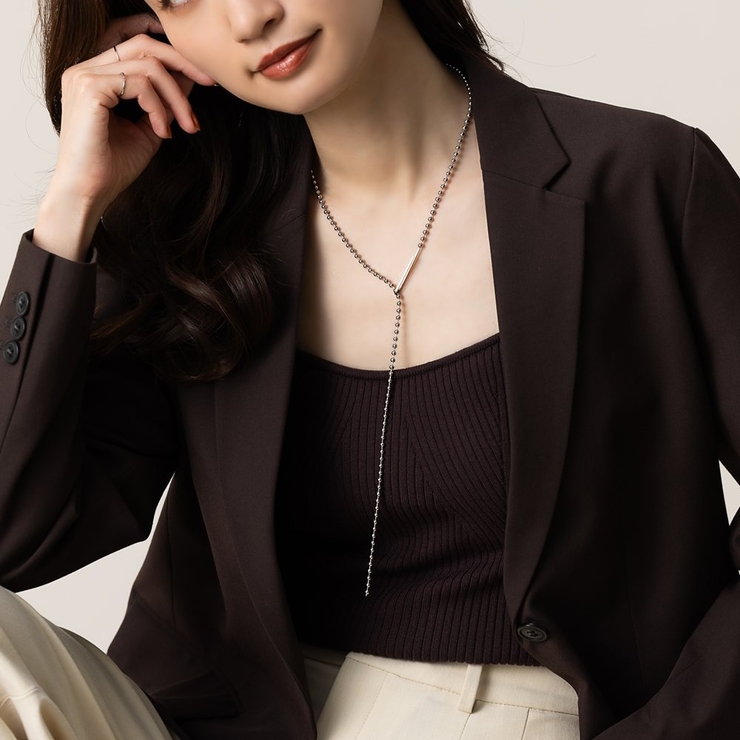 ステンレス製 ネックレス ロングネックレス | CREAM-DOT | 詳細画像7 