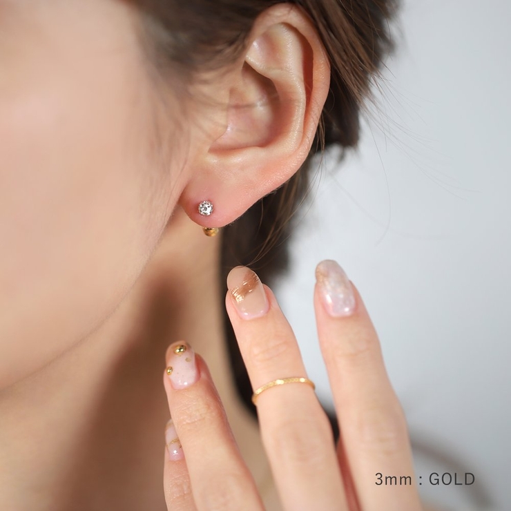 ステンレス製 ピアス 金属アレルギー | CREAM-DOT | 詳細画像10 