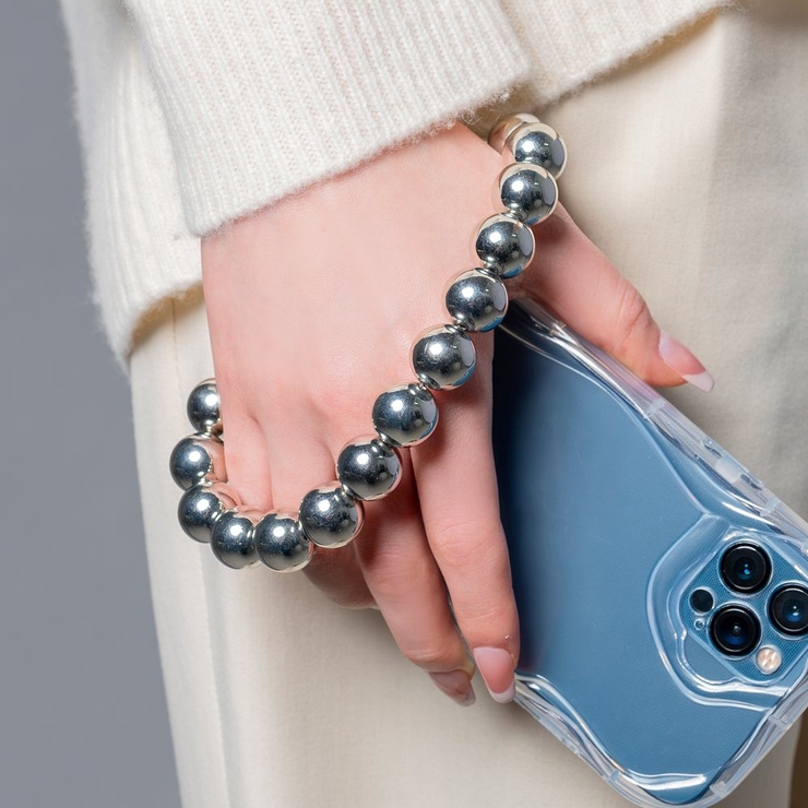 スマホストラップ ハンドストラップ メタルボール | CREAM-DOT | 詳細画像6 
