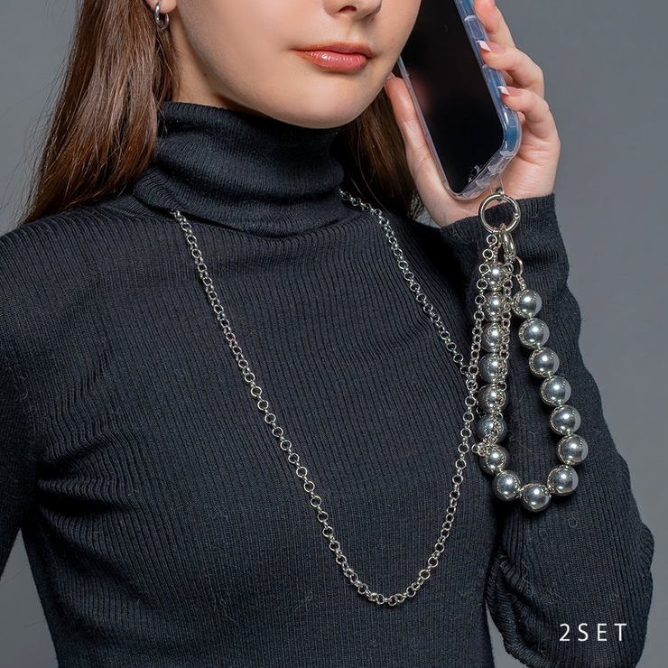 2点セット スマホショルダー ストラップホルダー | CREAM-DOT | 詳細画像1 