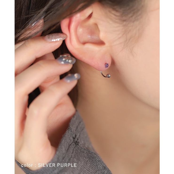 ステンレス製 ピアス 金属アレルギー | CREAM-DOT | 詳細画像10 