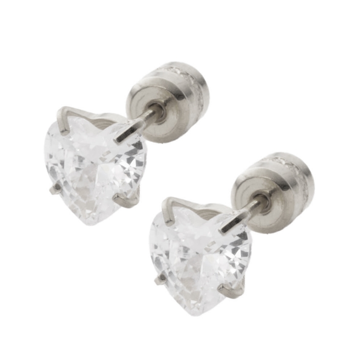 D：シルバー | ステンレス製 ピアス 金属アレルギー | CREAM-DOT