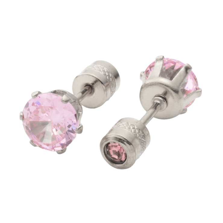 ピンク | 全88種類 ステンレス製 ピアス | CREAM-DOT