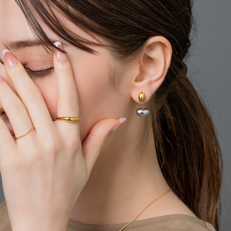 ステンレス製 ピアス レディース | CREAM-DOT | 詳細画像8 